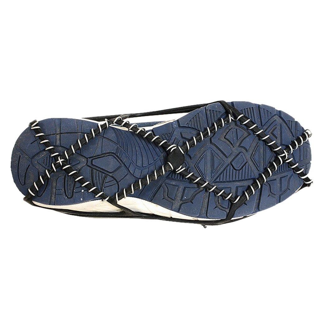 Universele Anti-Slip Ijs clip Schoen Paar Sneeuw Tractie Apparaat Stijgijzers Sneeuw Ijs Klimmen Schoen Spikes Grips Overschoenen # Y5