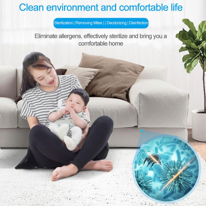 Lámpara UV de cuarzo para desinfección, esterilizador ultravioleta de ozono de 8W y 6W, elimina ácaros del polvo, para dormitorio y Hospital