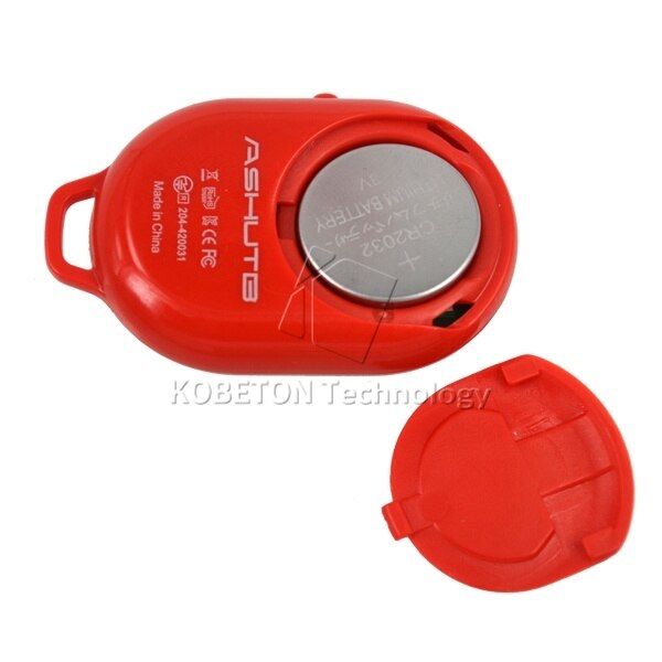 Kebidu Mini Bluetooth Fernauslöser 6 Farben kabellos Kamera Kontrolle selbstauslöser Auslöser Für Android Für IOS Smartphone