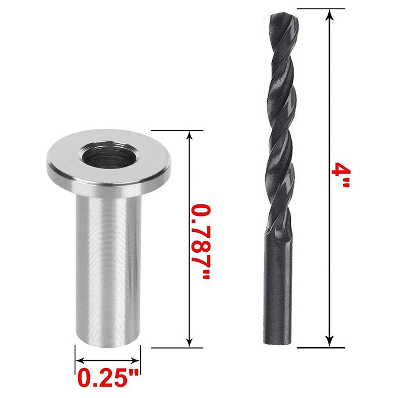 Swage Lag Screws Left & Right for 1/8 Inch Cable Railing, 316 Stainless