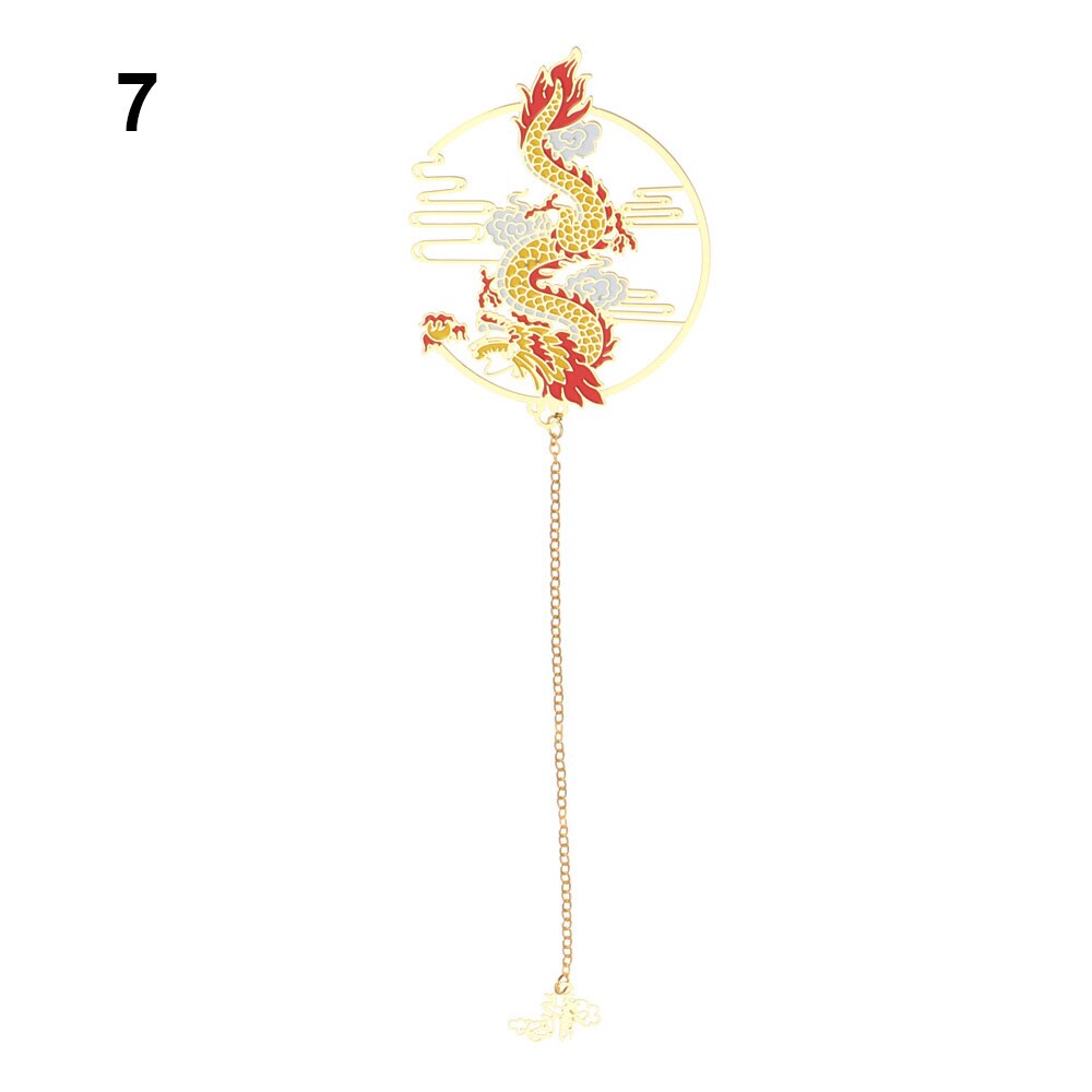 1 Pc Boekenleggers Clip Leuke Metalen Herten Holle Bladwijzers Voor Boeken Leraar Kantoor School Briefpapier Dier Bookmark Supplies: Type 7