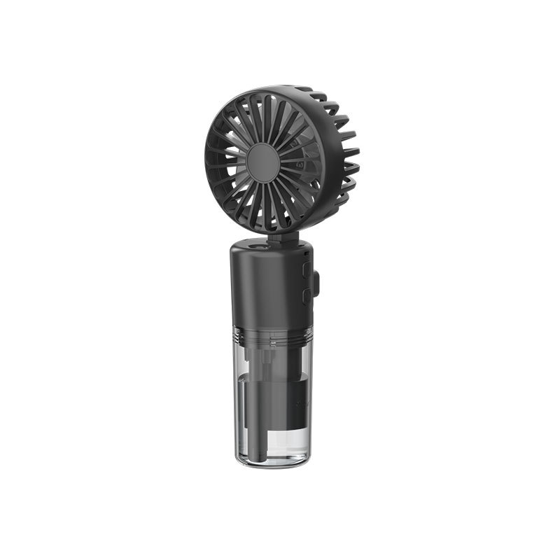 Neue Modelle Handheld Mini-Lüfter USB wiederauf ladbare tragbare Luftbe feuchter Nebel kühler Kühl sprühen Luftbe feuchter Lüfter für Zuhause/Büro/Wohnheim: Licht Grün
