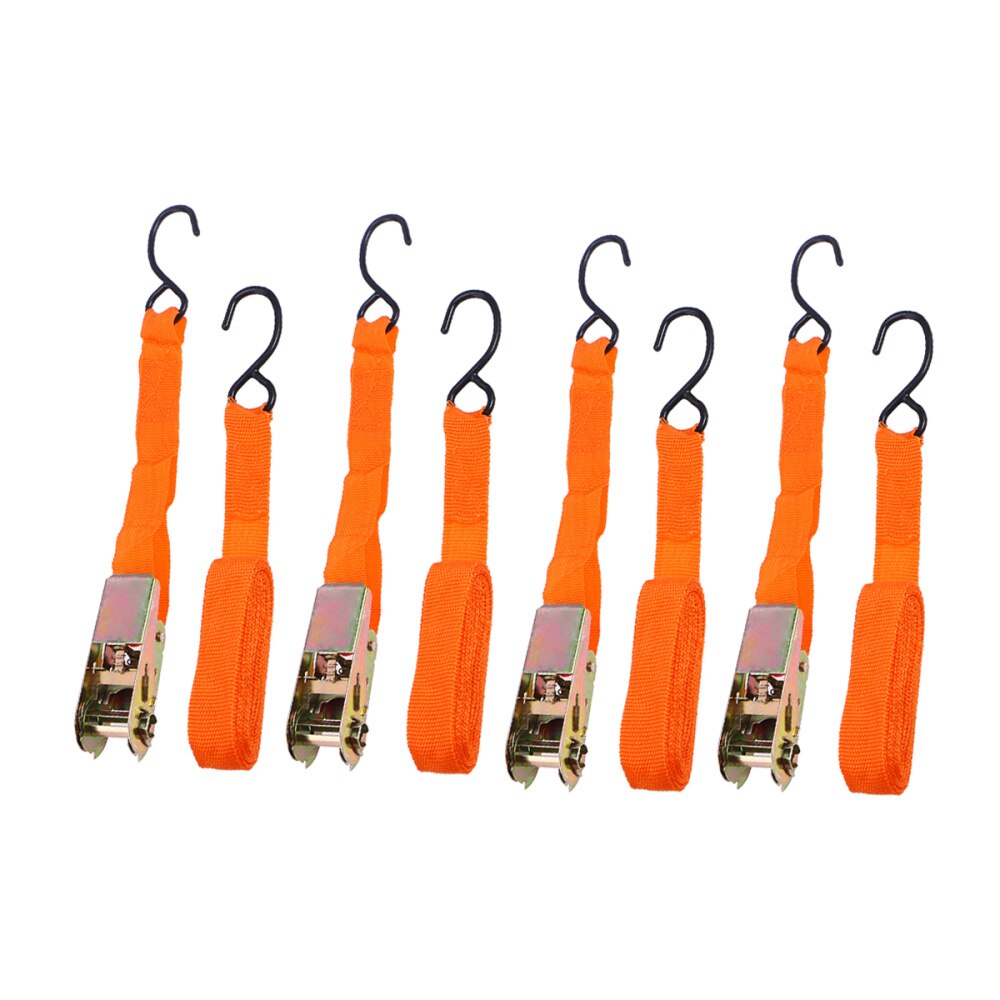 4 PCS/Set 15 inch Tie Down Straps Heavy Duty Cargo... – Grandado