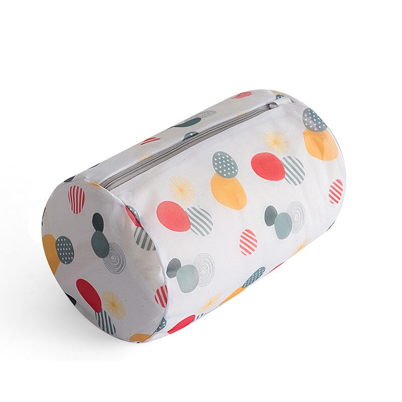 Printing Zip Mesh Laundry Bag Polyester Washing Net Bag For Underwear Sock Washing Machine Pouch Clothes Bra Bags: 05 31x20cm