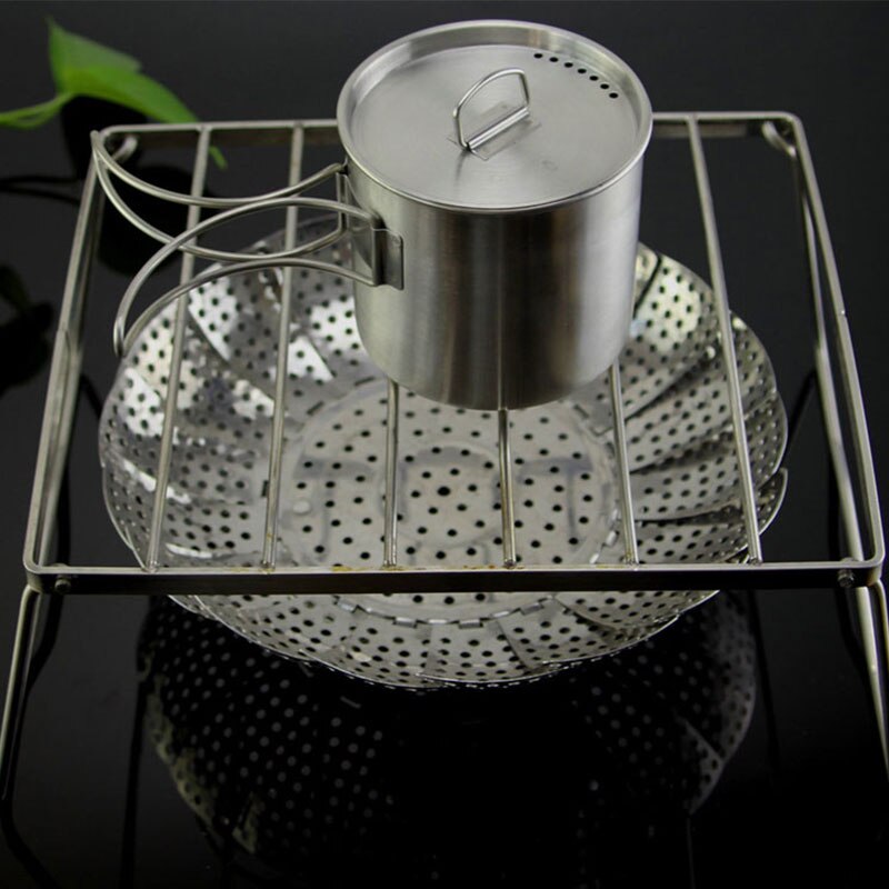 Portable Mini BBQ Grill Tools Kitchen Accessories Stainless Steel Folding Barbecue Grill For Outdoor Garden Camping Home Park