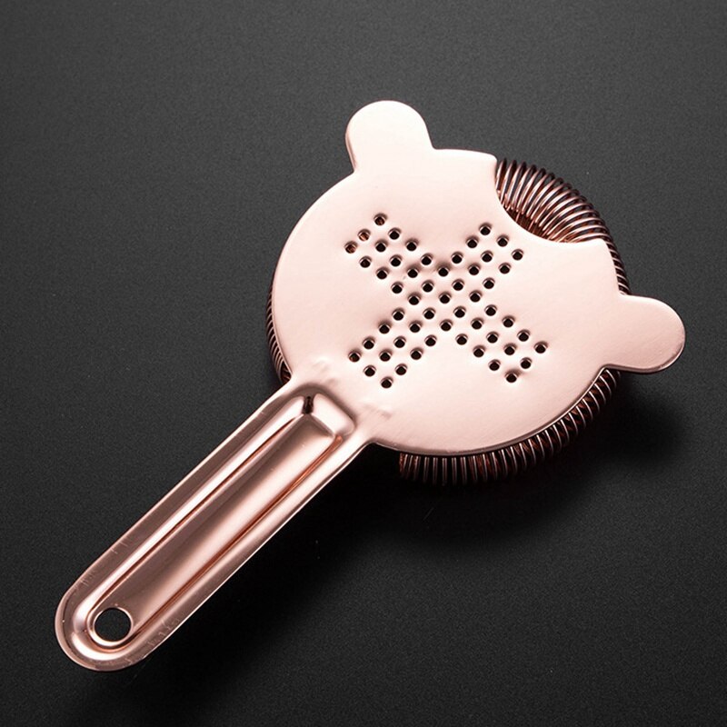 Rvs Bar Filter Cocktail Filter Professionele 4-Klauw Filter Cross Filter Ijs Bartending Gadget