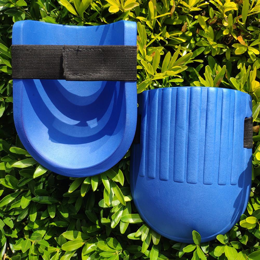 1 par knæpuder vandtæt blødt eva skum pude justerbare stropper til sport arbejde havearbejde beskytter