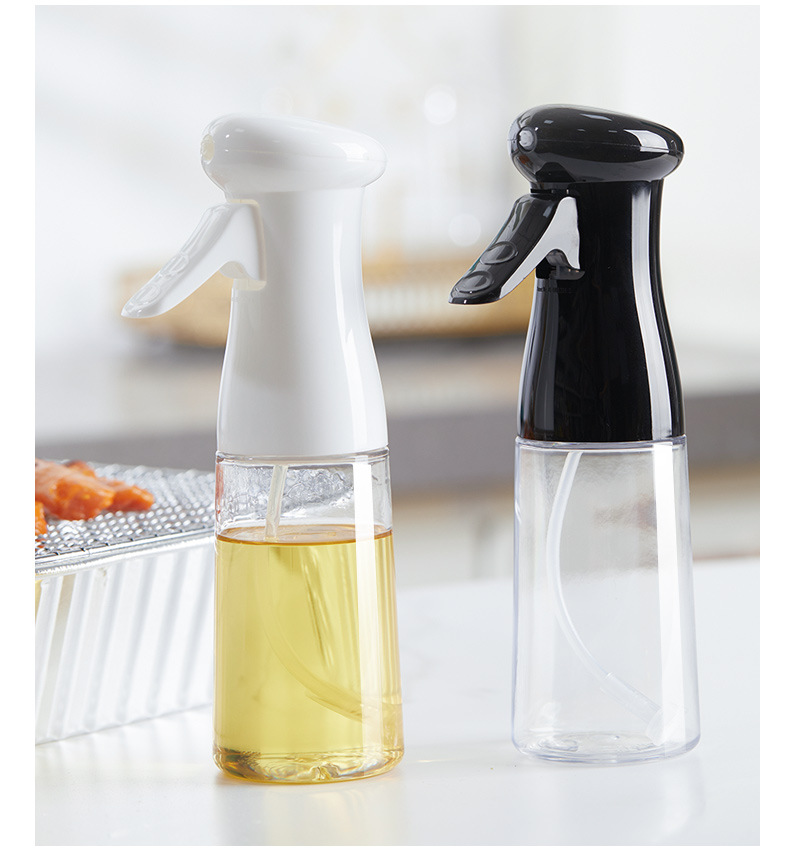 1pc 220ml Olive Oil Spray Bottle Cooking Kitchen BBQ Accessories Vinegar Soy Sauce Spray Oiler Seasoning Condiment Bottle: 2pc grass