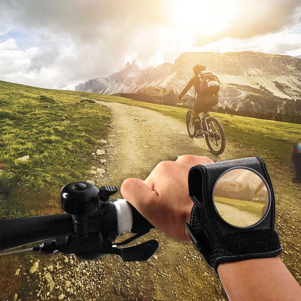 Bike Rear View Mirror With Wrist Band Safe Cycle Rearview Mirror Bike Mirror Fiets Spiegel Bicycle Mirror Espejo Bicicleta