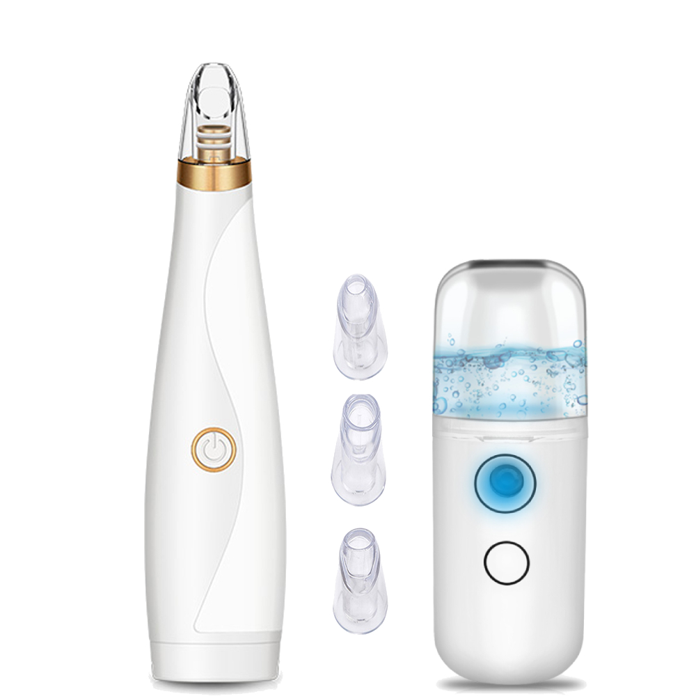 Ultrasonic Skin Scrubber Facial Peeling Pore Cleaner Exfoliator Face Blackhead Remover Spa Nano Sparyer Steamer: Type 4