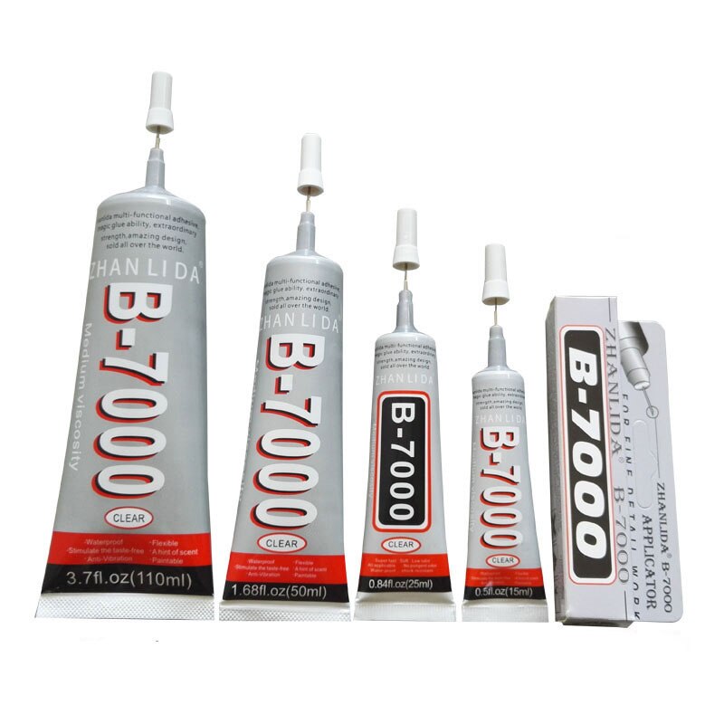50ML B7000 T8000 T7000 E8000 Multifunctional epoxy resin glue mobile phone screen DIY repair sealant water sticker special