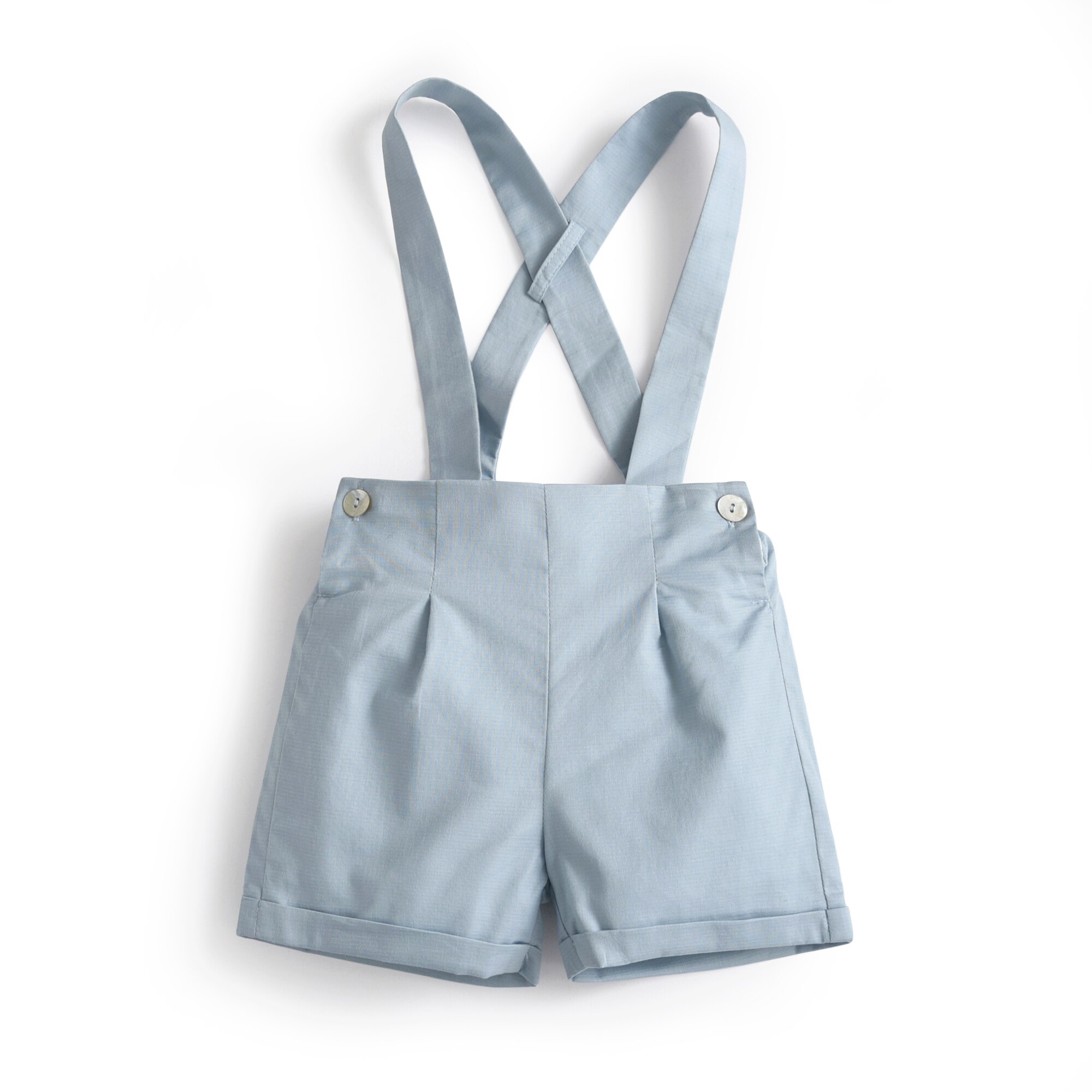 Verão da criança meninos roupas definir espanhol recém nascido cavalheiro terno crianças camisa de manga curta suspender shorts outfit roupas do bebê menino