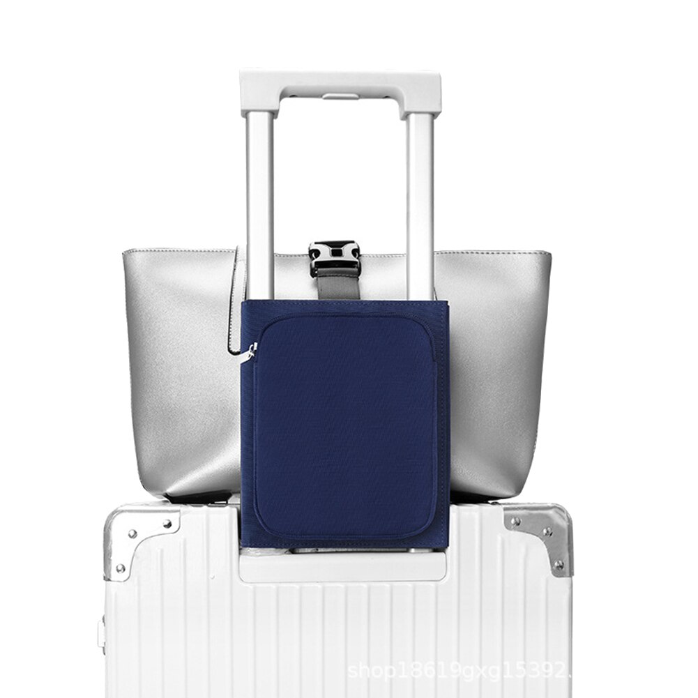 Tragbare Gepäck Riemen Multifunktionale Reise Veranstalter Gepäck Bungee Plus Tasche Gurt unisex Einstellbare Nylon Koffer Lagerung: Blau