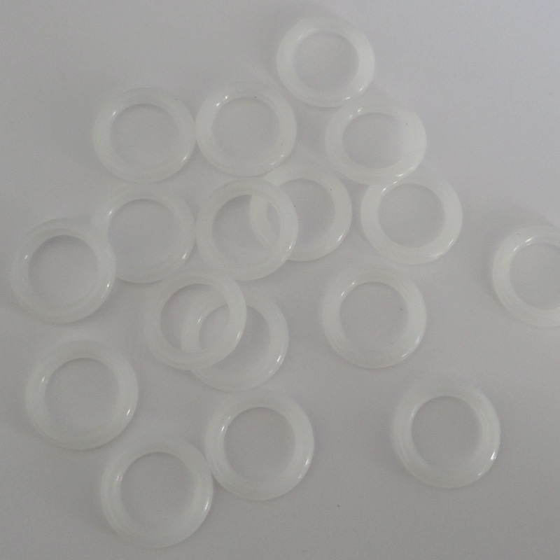 500 Stks D14.5mm Plastic Ring, Gordijnroede Ringen voor Raamdecoratie