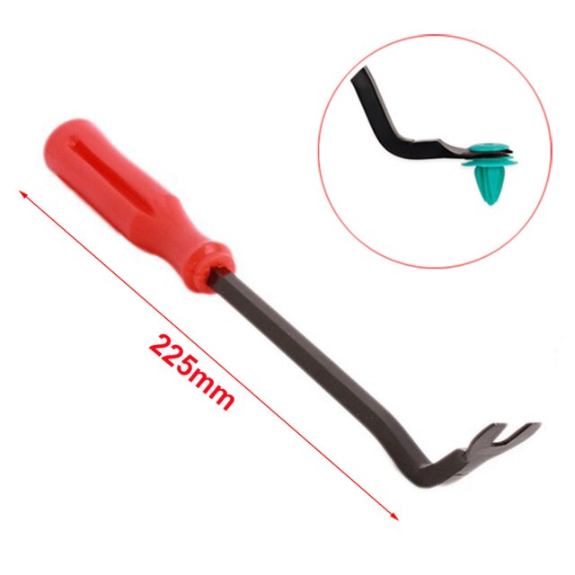 100pcs Clips for Car Plastic Clips Vehicle Retainer Rivet Pin Door Accessories Liner Bumper Fender Trim Plastic Mixed Car Clips: 1 PCS Tool