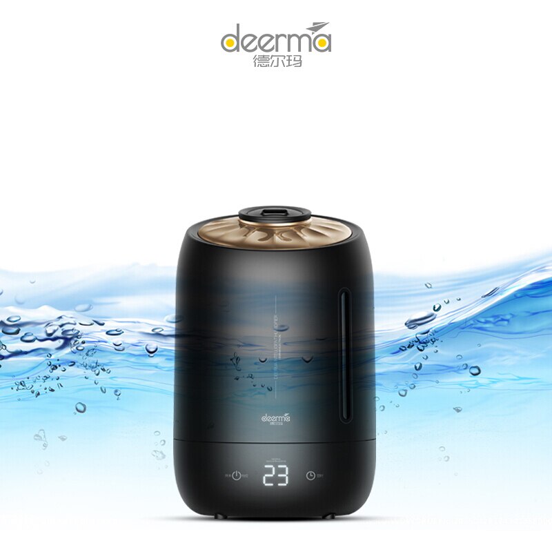 Xiaomi Deerma humidificadores 5L gran capacidad de ultrasonido esterilización humidificador difusor de Aroma de aire purificador fabricante de niebla