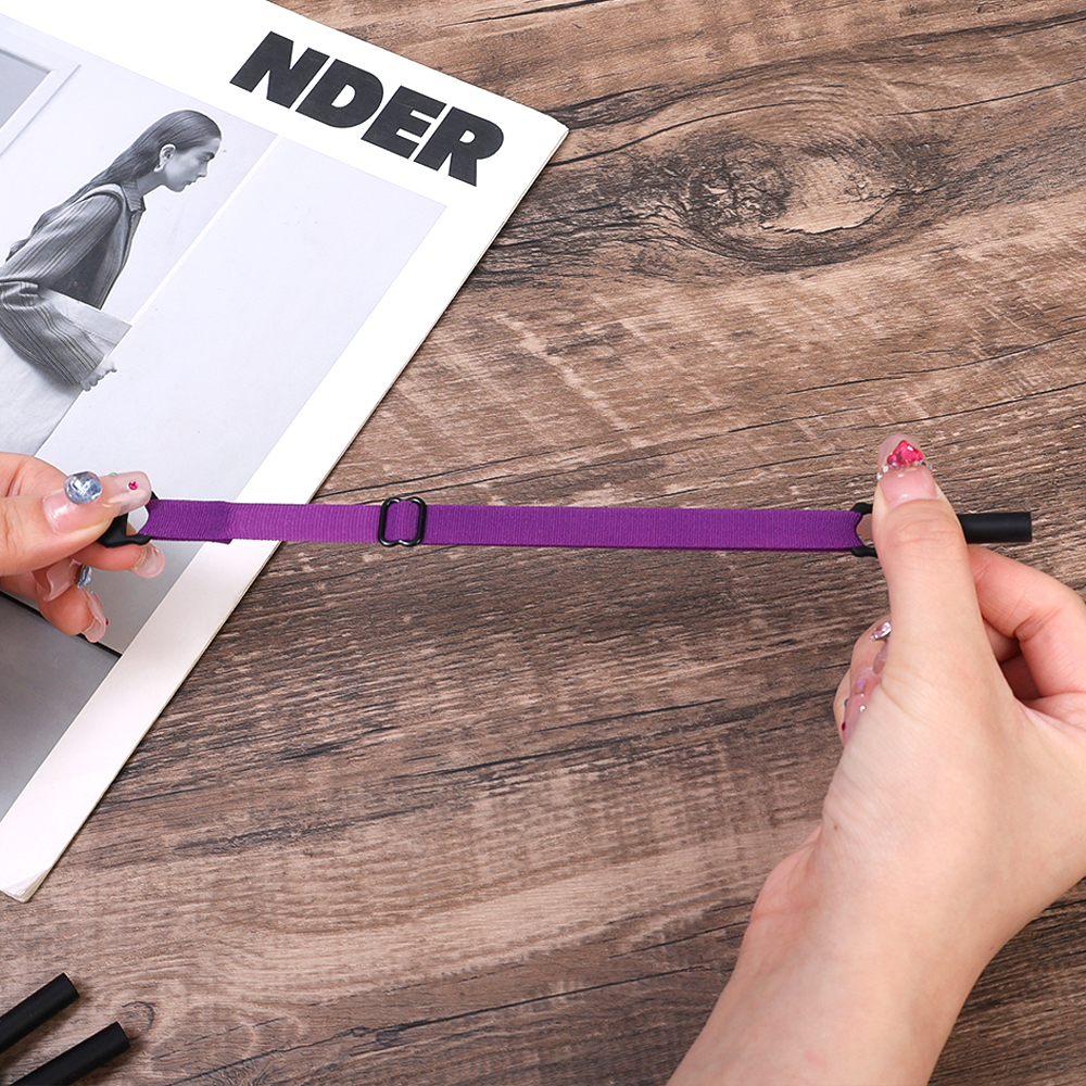 2PCS Adjustable Non-Slip Sunglasses Rope Unisex Elastic Sports Glasses Cord Women Men Eyeglasses Eyewear Cord Neck Glasses Strap