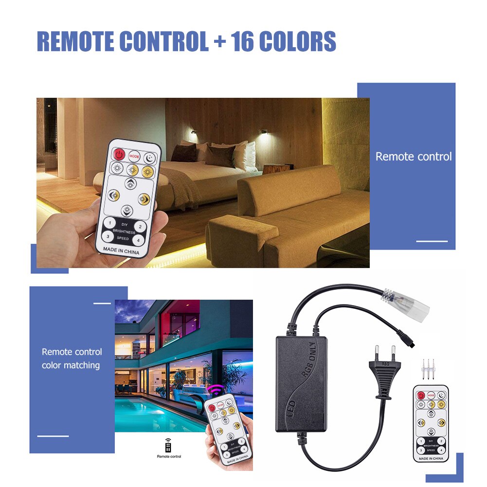IR Infrared RGB LED Wireless Controller 3 Pin Remote Lights Controllers for 5050 Strip Tape Lighting