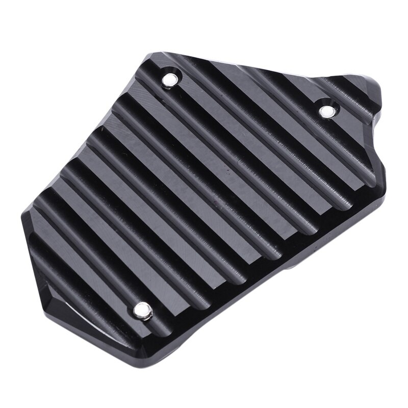 Voor Bmw R1200Gs Lc R 1200 Gs Lc Adventure Grote Kickstand Zijstandaard Voet Enlarger Uitbreiding Plaat Pad zwart + Zilver