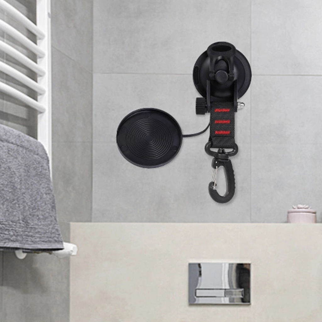 Heavy Duty Max 10 kg Car Boat Camping Suction Cup Anchor with Hook, Wall Mount