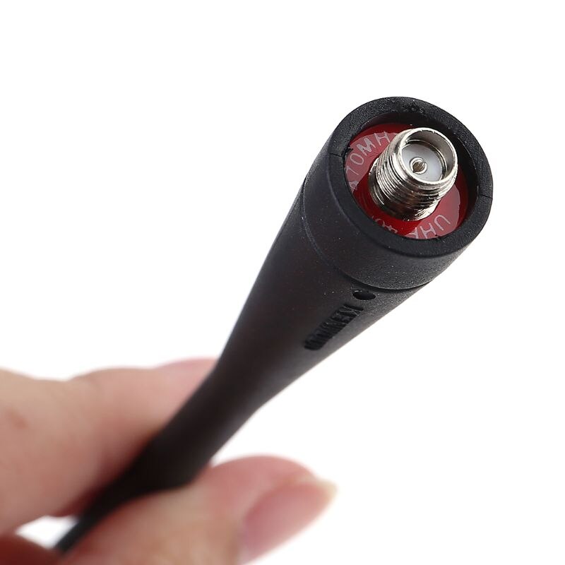 10 Stuks Uhf Antenne Black Whip Antenne Voor KRA-27 TK-380 TK-385 TK-390 Radio