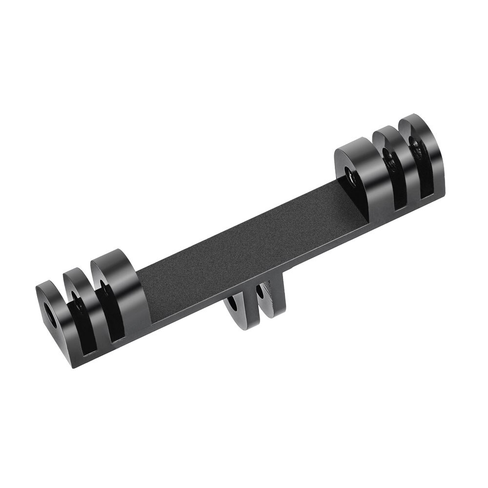 Dual Head Camera Holder Bracket Bridge 2 Mount Tripod Adapter Expansion for GoPro Hero 9 8 7 6 5 4 Yi for Osmo Action Accessory