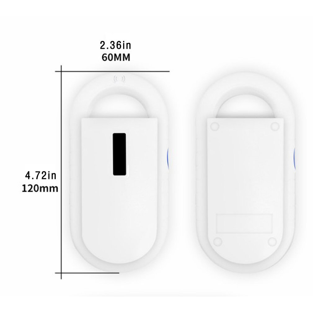 Hundelæser dyr mikrochip læser chip scanner til hest kat hund oled display håndholdt mikrochip scanner