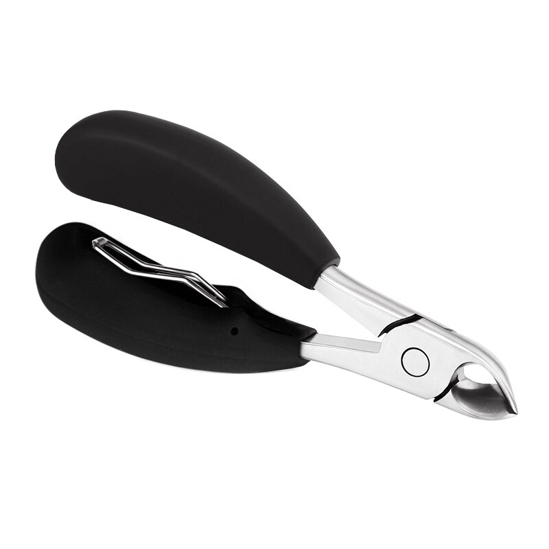 Tijeras negras para cutículas de pies, cortauñas para el cuidado de los pies, cortauñas, de paroniquia cortauñas, herramienta de removedor de manicura NT117