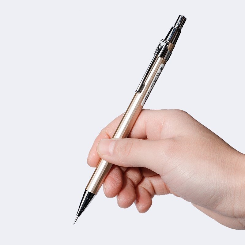 0.5/0.7MM Mechanical Pencil Set Mechanical Pencil Metal Pencil Push mechanical pencil 0.5 school supplies pencils mechanical