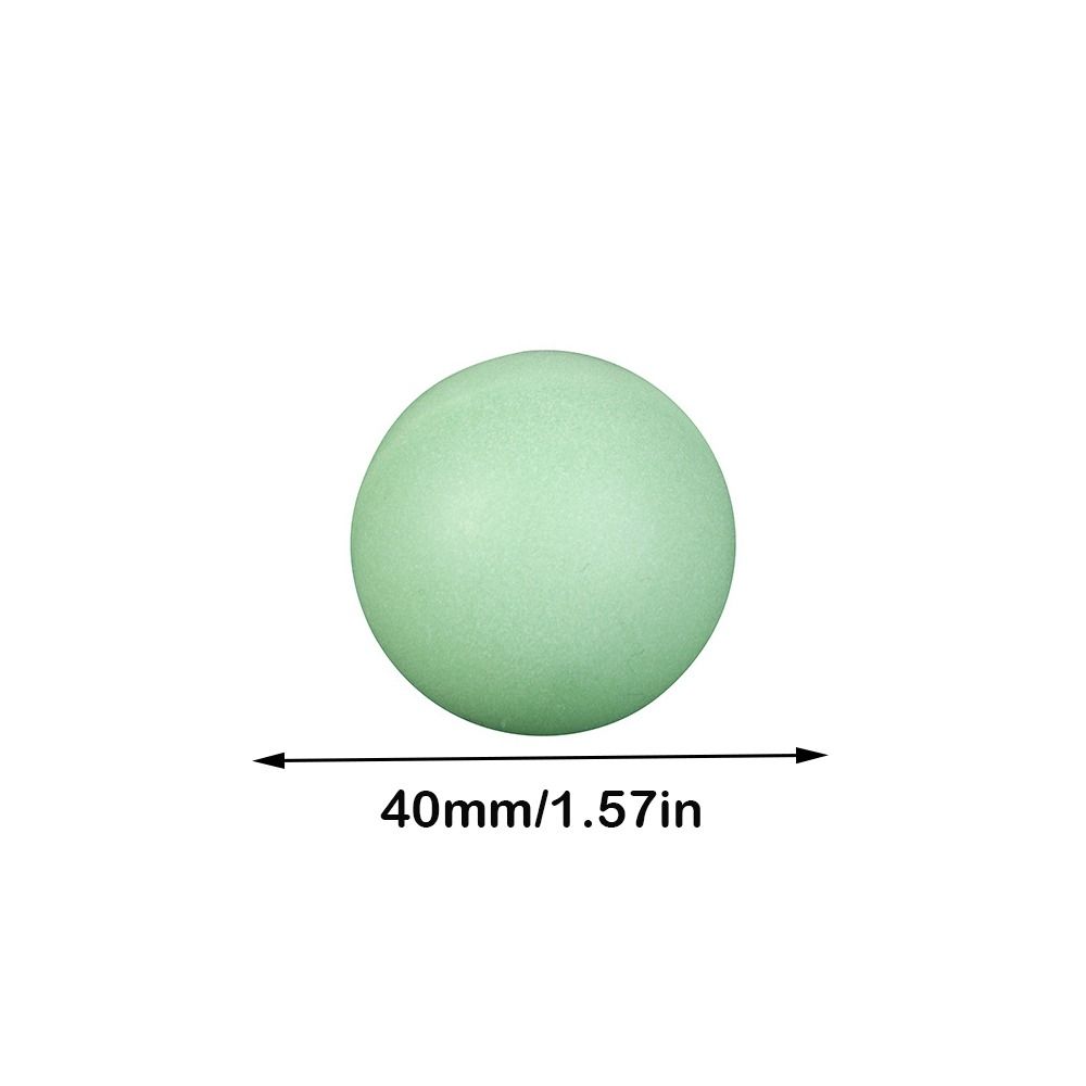 10 Stück neues Material leuchtende Tischtennis Ball abs langlebige Tischtennis weiße Bälle drinnen draussen Wettbewerbe hohe Elastizität Bälle