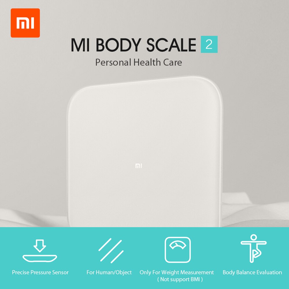 Xiaomi Mi Smart Scale 2 BT 5.0 Body Balance Test Body Composition Scale APP LED Display Digital Fitness Health Weighing Scales