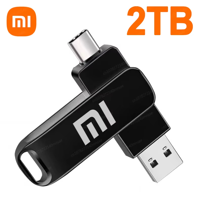 Xiaomi 16TB Flash Drive USB 3.0 Super High Speed Transfer Metal Mini U Disk Pen Drive Type C Memory Waterproof Disk SSD U Drive: Yellow