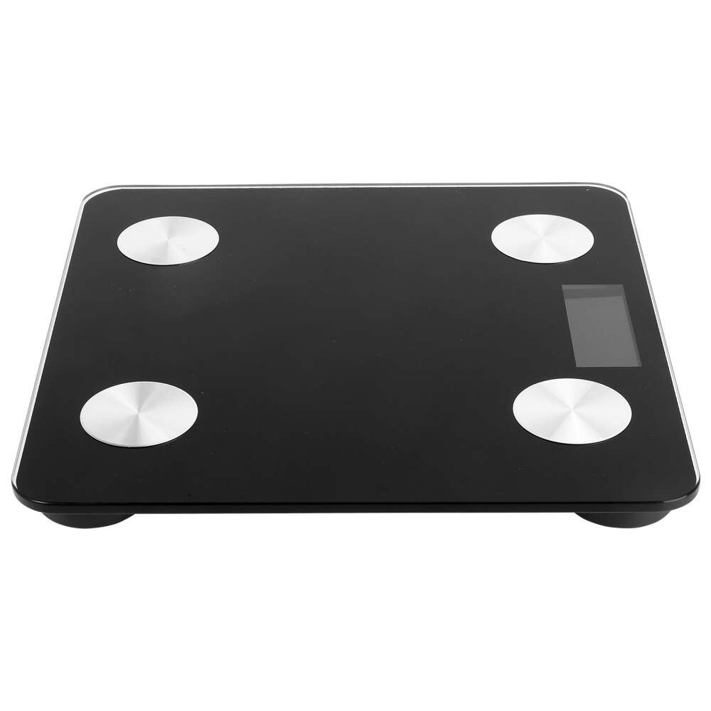 Body Fat Scale Smart Digital Bathroom Wireless Weight Scale Body Composition Analyzer without Battery (Black)