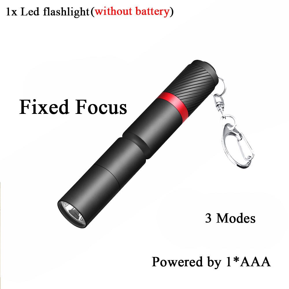 Zhiyu mini lomme ledet lommelykt cree xpe -q5 lampe perle husholdning vanntett liten lommelykt bruker 1/2 aaa batteri utendørs lys: 524
