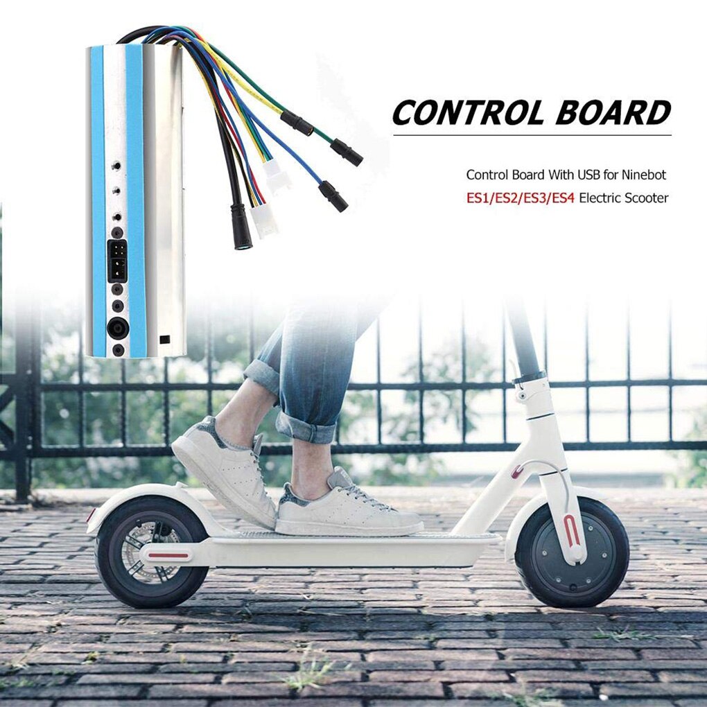 Scooter Controller Scheda di Controllo Con USB Per Ninebot ES1/ES2/ES3/ES4 Scooter Bluetooth Attivato Cruscotto Scooter parti