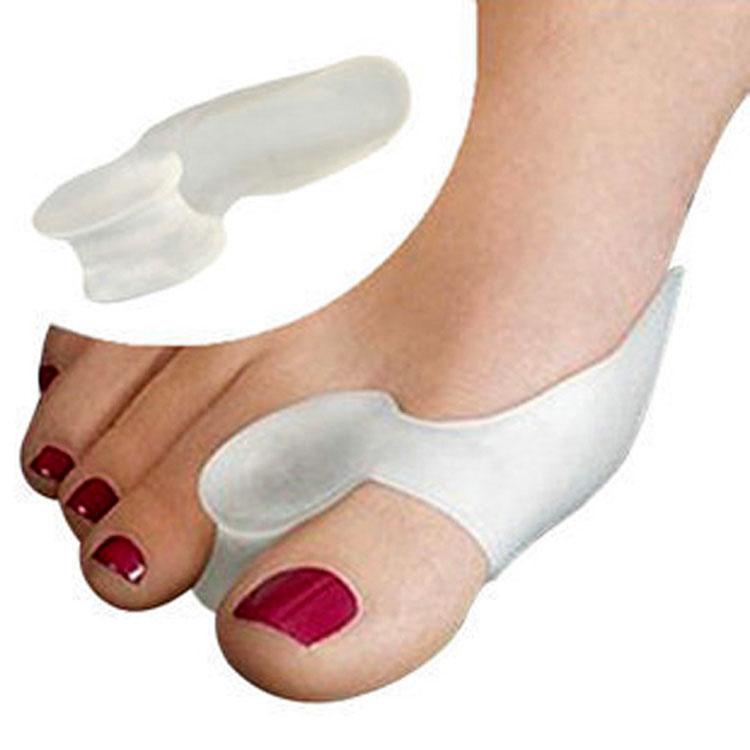 Vopregezi 2 pièces Talons Hauts En Silicone pour Soins Des Pieds Semelles Orthèses Oignon Outils De Pédicure Hallux Valgus Correcteur pour Les Orteils Séparateur