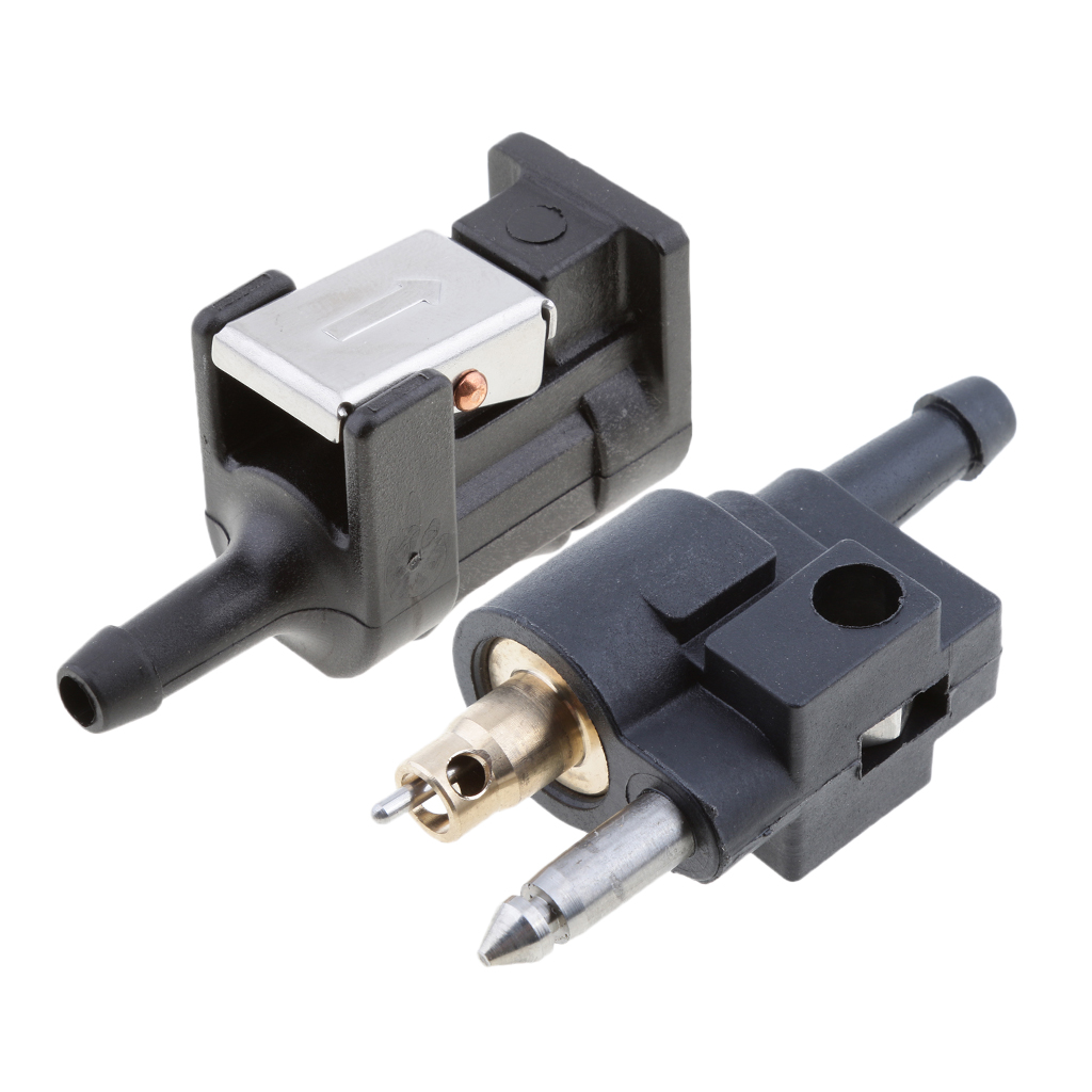 1/4 Inch Male Fuel Line Connector Joint Fitting Fuel Line Connector Boat Parts for Yamaha Outboard Mount on Engine