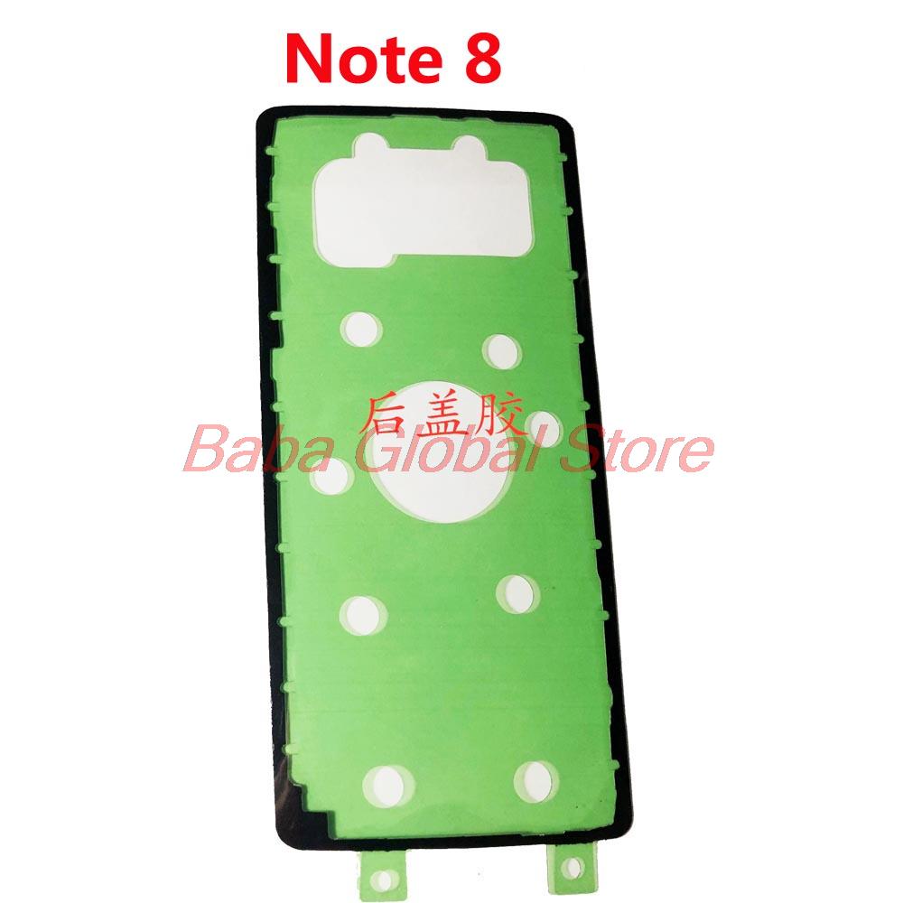 2x Waterdichte Achterkant Sticker Lijm Voor Samsung Galaxy Note 8 9 10 Plus 20 Originele Terug Batterij Behuizing Deur lijm Tape