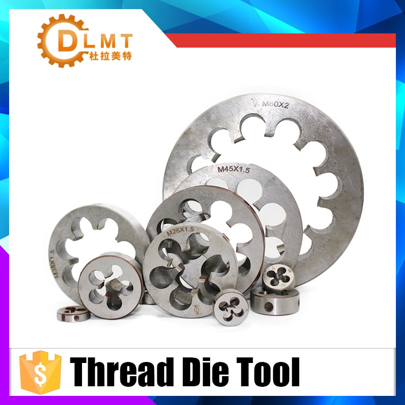 1pcs Metric Screw Die M30X3mm 2mm 1.5mm 1mm Right Hand Pitch Round Threading Die Tools Lathe Engineer Tool