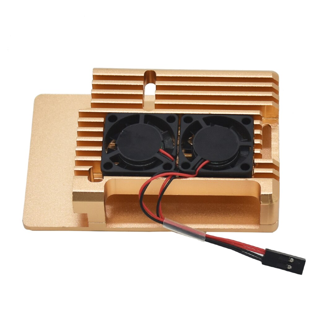 Protective Case Tool Enclosure Shell Box Durable Signal Easy Install Aluminium Alloy Accessories Housing For Raspberry Pi 4B