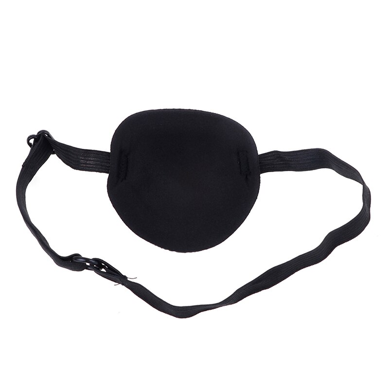 1PCS One-eyed Cover Single Eye Cover Adjustable Eyeshade Sleeping Eye Mask Portable Soft Eye Patch Amblyopia Traning Goggle
