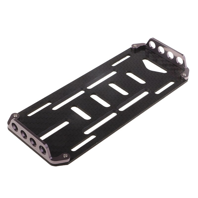 Voor 1/10 Rc Crawler Auto Axiale Scx10 Batterij Montageplaat