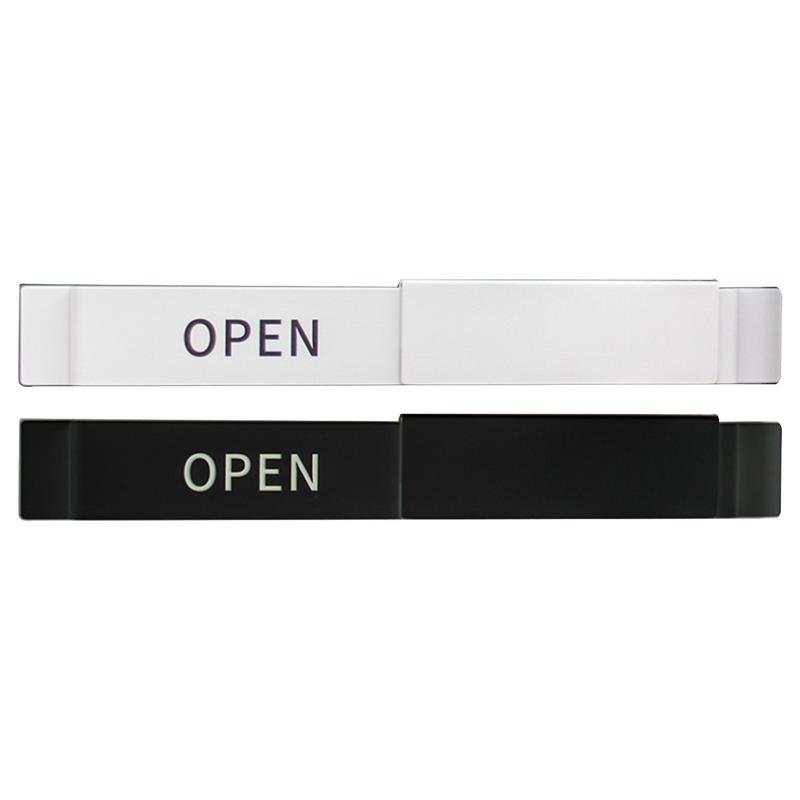 Open Closed Sign Open Signs Privacy Slide Door Indicator Slider Door Indicator Double Sided Visibility For Stores