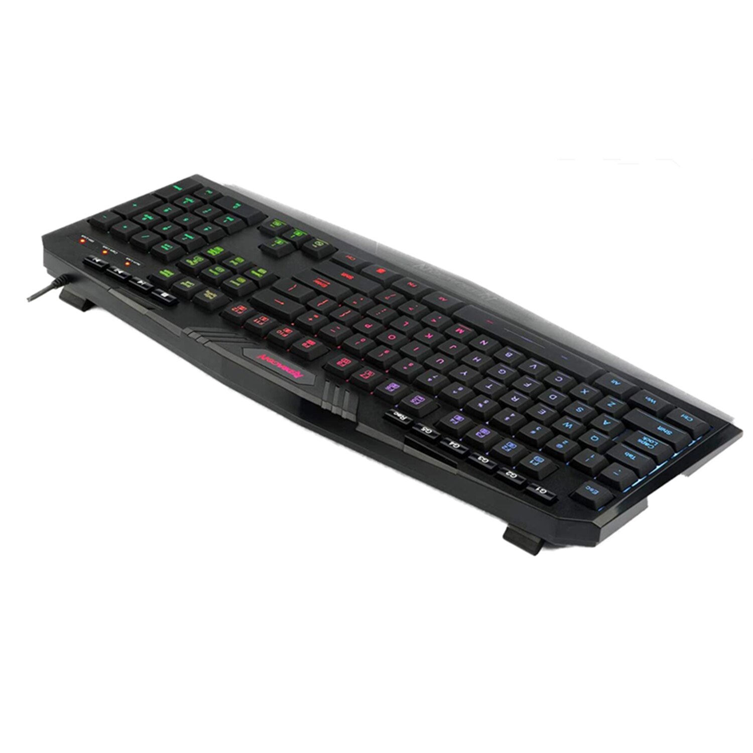 Redragon K503 PC Gaming Keyboard,RGB LED Backlit with Marco Keys Silent USB WiredKeyboard for Windows PC Games