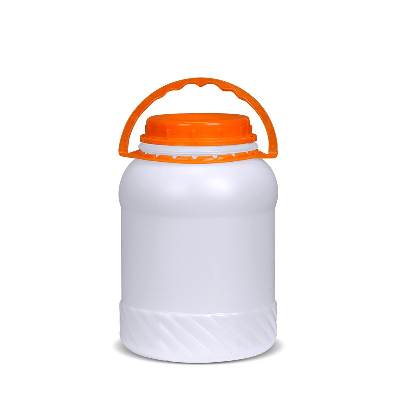 4L 5L 10L Food Grade Round bucket with handle Lid Airtight Sealing Storage Container Food Grade