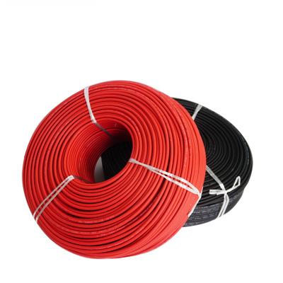 Cable solar PV, rojo y negro para sistema de energía solar, 1500v, ² 2,5mm/4mm ² /6mm ² (14/12/10AWG), aprobación TUV UL, 10 m/lote