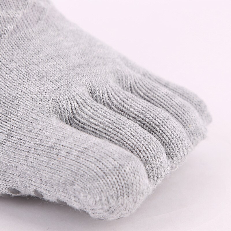 Vrouwen Split Tenen Yoga Sokken Siliconen Antislip Pilates Sokken Dames Katoenen Vijf-Vinger Sport Sokken Ballet MKG819