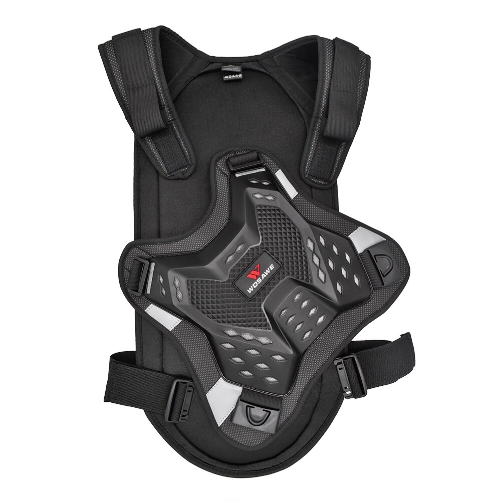 WOSAWE moto Armor chaqueta chaleco sin mangas para hombre al aire libre Motorcross EVA pecho protector de equipo deportivo esquí Skateboard
