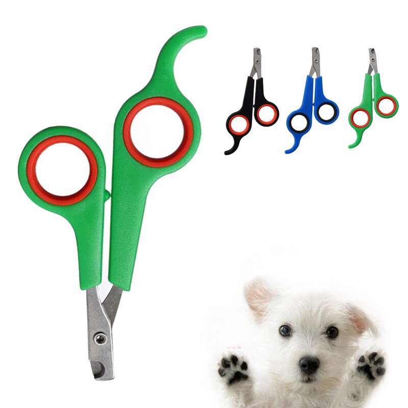 Hund kat negleklipper cutter kæledyr negle tå klo clippers saks trimmer plejeværktøj til dyr kæledyrsforsyninger