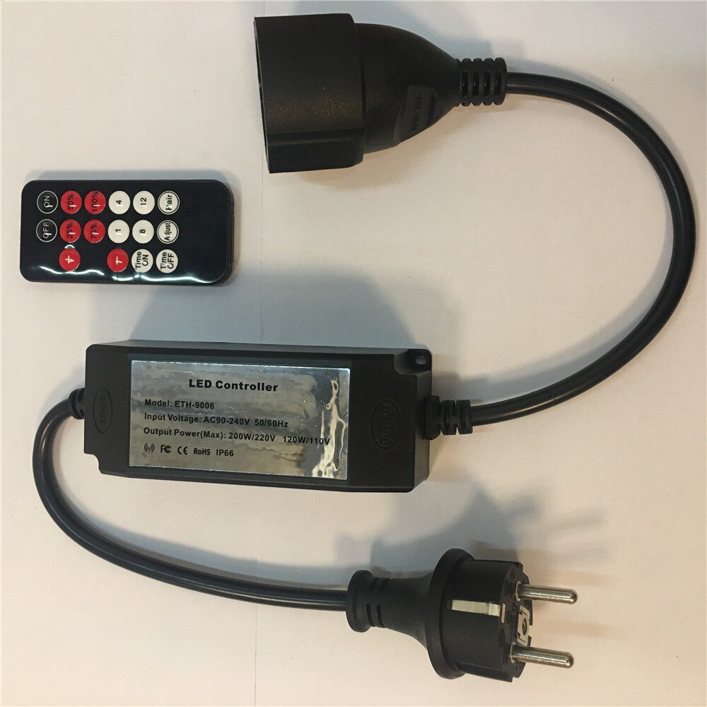 200W RF Wireless LED Dimmer for LED S14 String Light And LED Light With TRIAC Dimming Driver